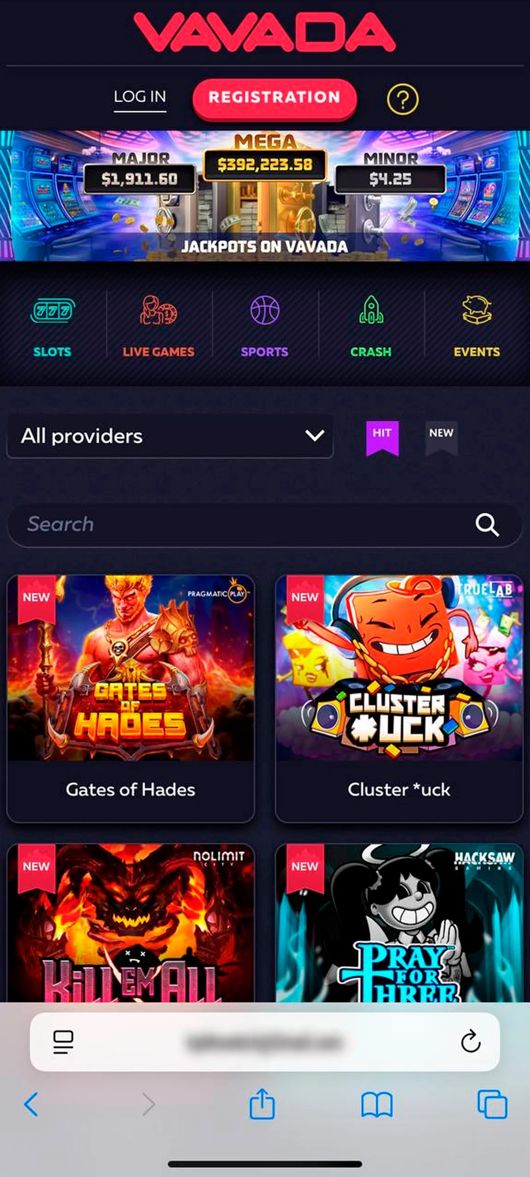 Vavada mobiilne kasiino